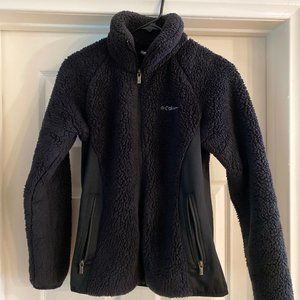 COLUMBIA SPORTSWEAR BLACK ULTRA SOFT JACKET SIZE SMALL